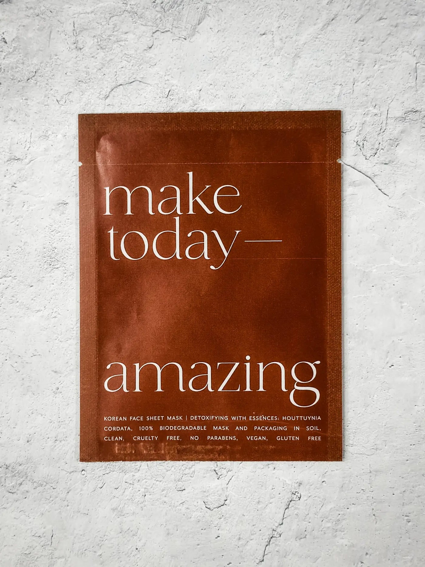 Make Today Amazing Mask