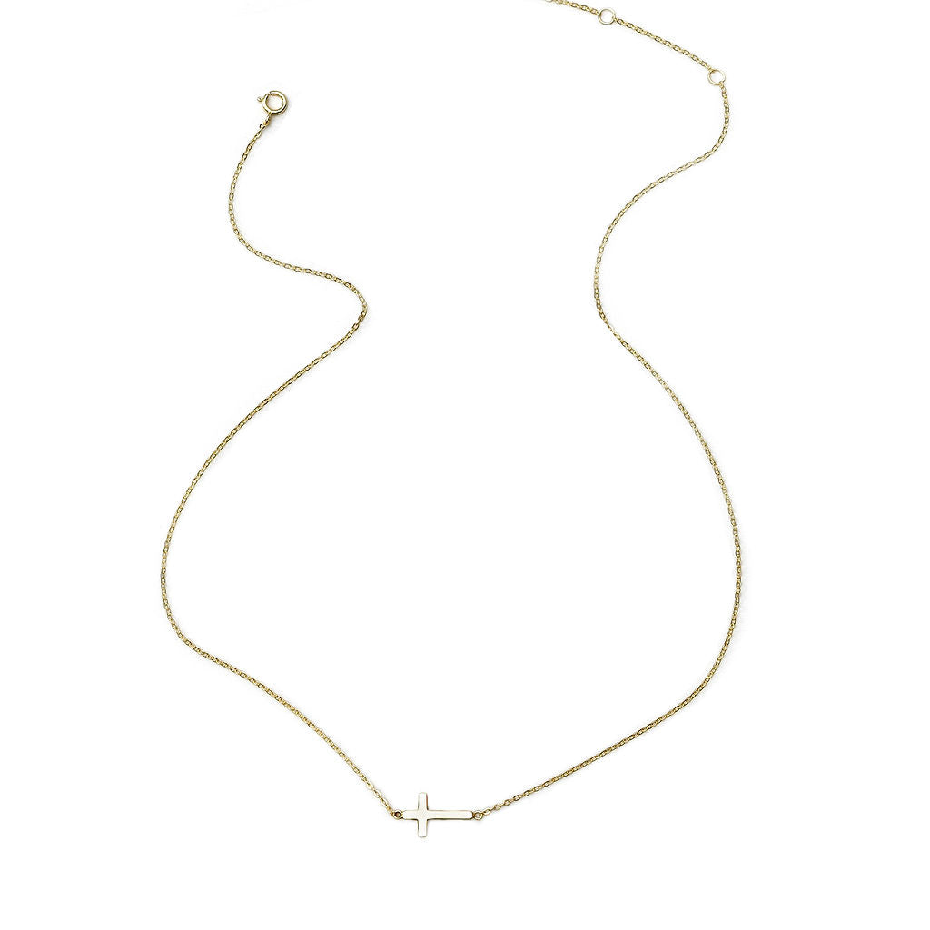 Stella and dot interlock cross necklace store