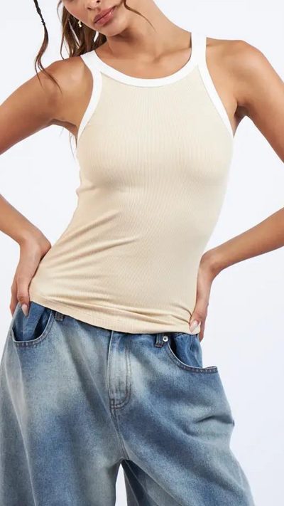 Brynlee Beige Tank