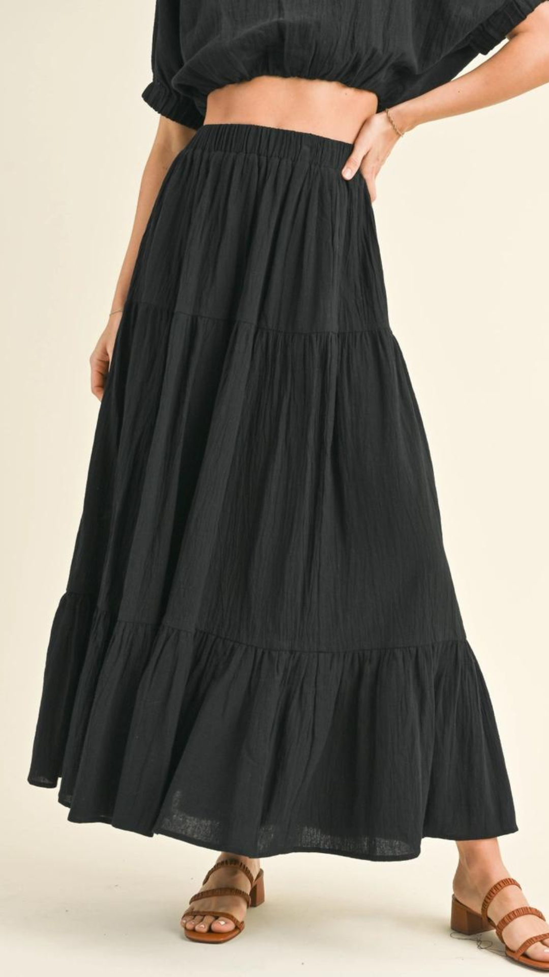 Tosh Tiered Skirt