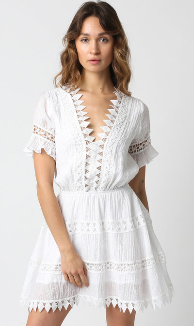 Fowler Embroidered Dress