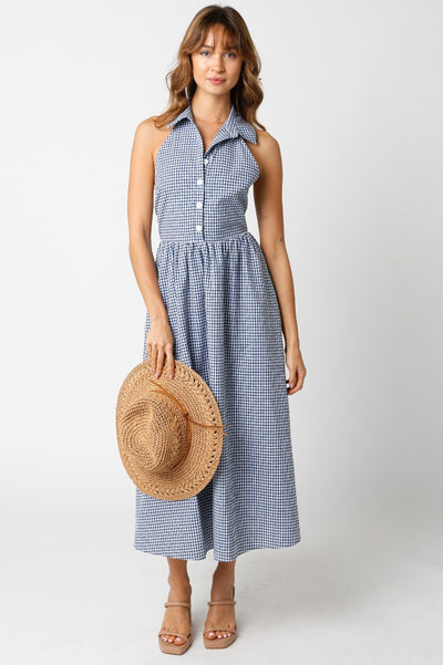 Ginger Gingham Dress