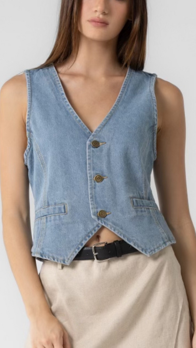 Dallas Denim Vest