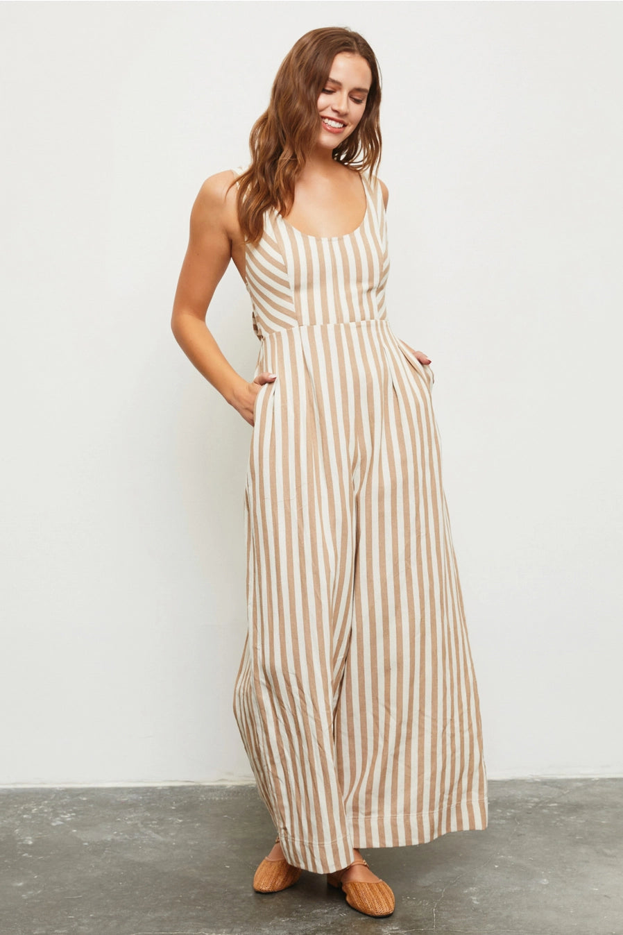 Sue Tie Back Jumpsuit