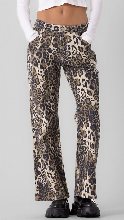 Lillian Leopard Pant