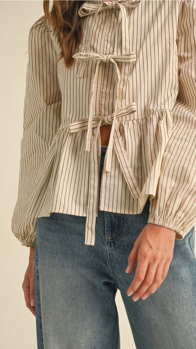 Tris Tie Top