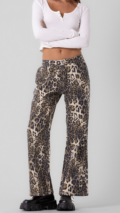 Lillian Leopard Pant