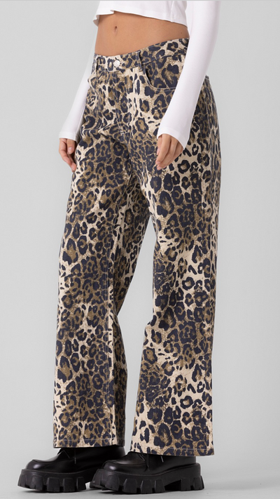 Lillian Leopard Pant