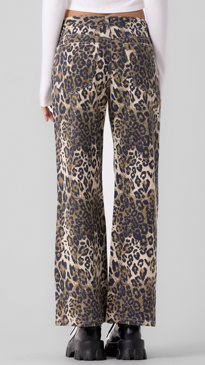 Lillian Leopard Pant