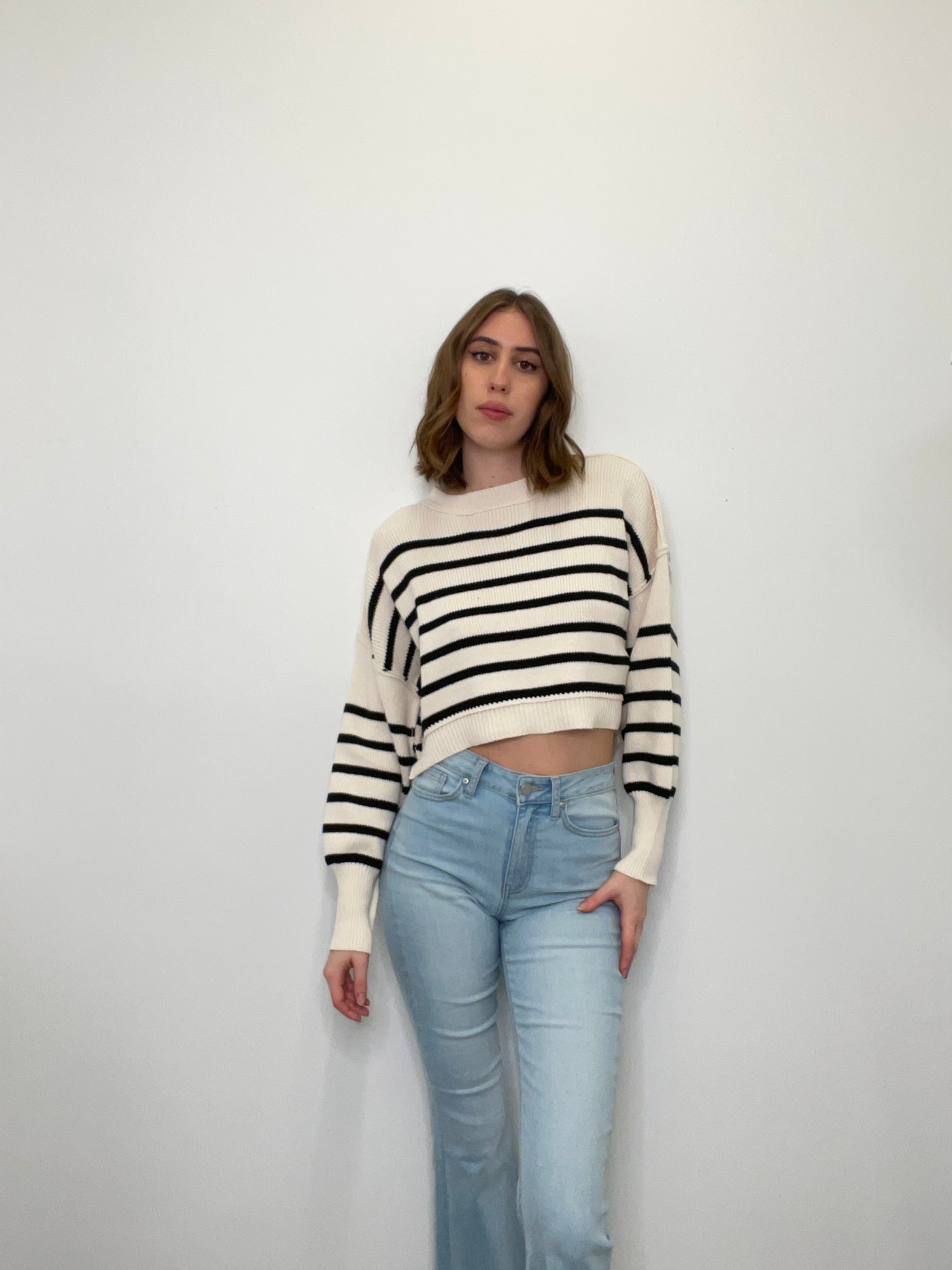 Amelia Stripe Sweater
