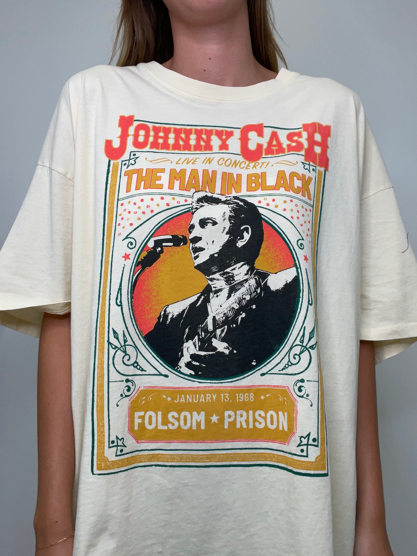 Johnny Cash Live In Concert Tee