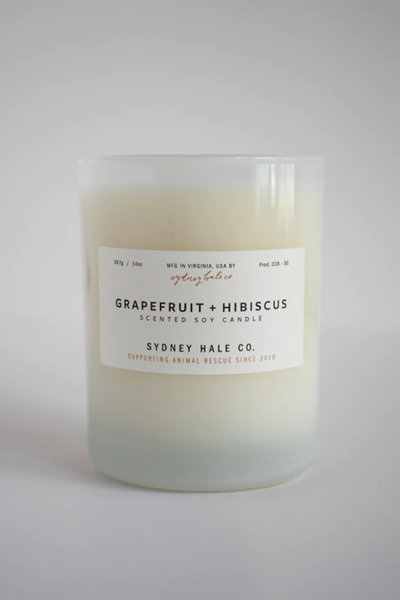 Grapefruit Hibiscus WHITE