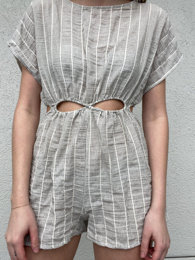 Lindsey Cut Out Romper